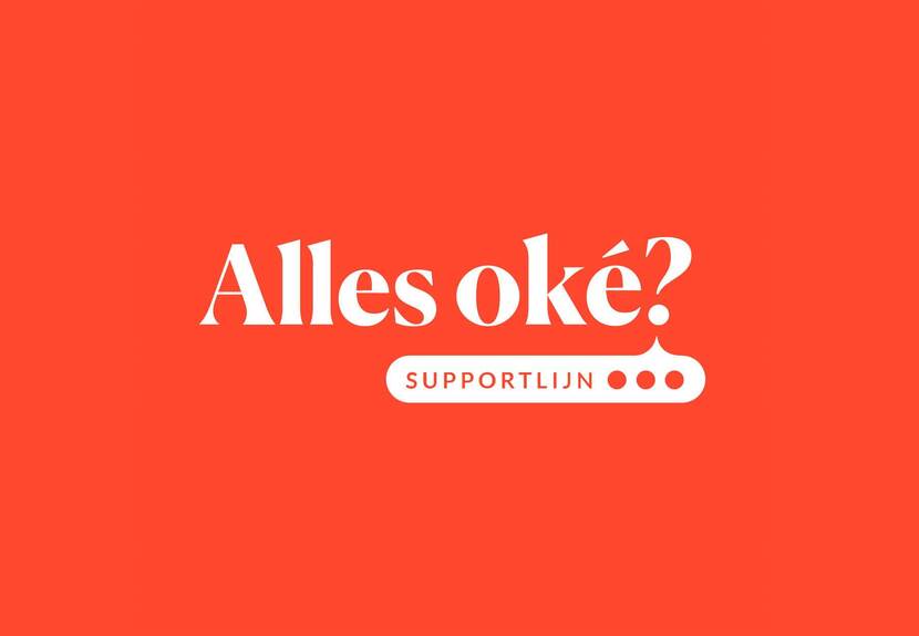 Alles oké? Supportlijn