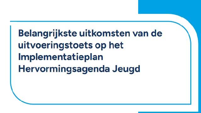 Afbeelding van de uitvoeringstoets