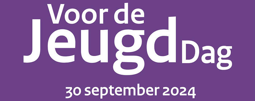 Afbeelding van banner voor de jeugd dag