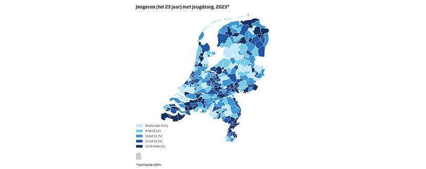 Afbeelding van CBS cijfers jeugdzorg Nederland